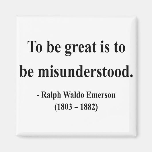 Emerson Quote 11a Magneet (Voorkant)