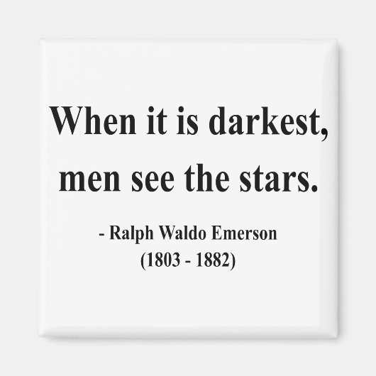 Emerson Quote 12a Magneet (Voorkant)