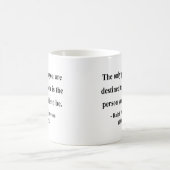 Emerson Quote 1a Koffiemok (Center)