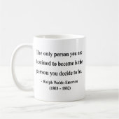 Emerson Quote 1a Koffiemok (Links)