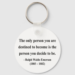 Emerson Quote 1a Sleutelhanger