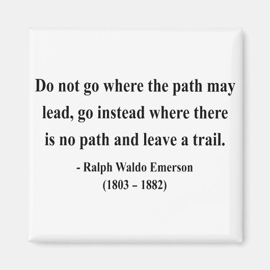 Emerson Quote 3a Magneet (Voorkant)