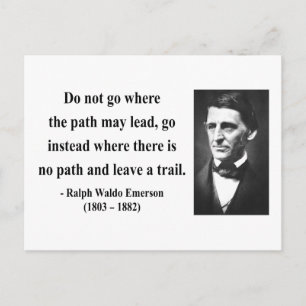 Emerson Quote 3b Briefkaart