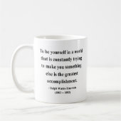 Emerson Quote 4a Koffiemok (Links)