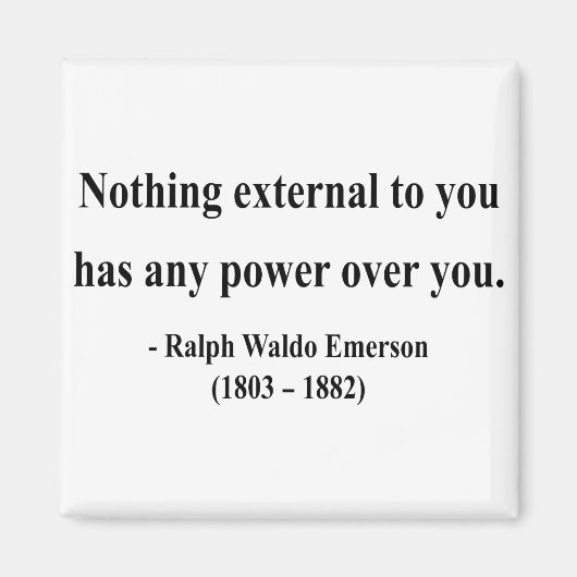 Emerson Quote 8a Magneet (Voorkant)