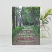 Emerson Quote Afstuderen Card Kaart (Staand voorkant)