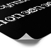 Emerson quote - Beëindig elke dag... Poster (Hoek)