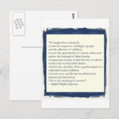 Emerson Quote Briefkaart (Voorkant / Achterkant)