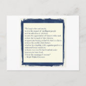 Emerson Quote Briefkaart (Voorkant)