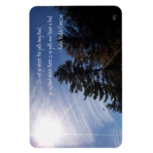 Emerson Quote Magneet (Verticaal)