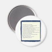 Emerson Quote Magneet (Voorkant / Achterkant)