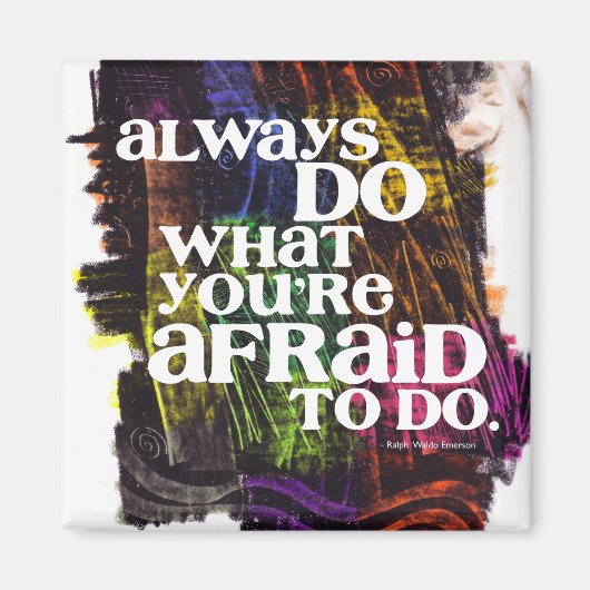 Emerson Quote Magneet (Voorkant)