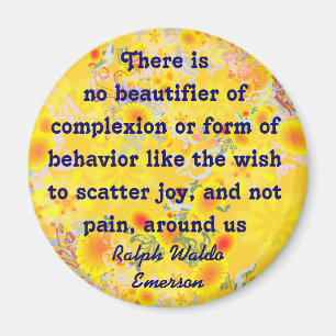 Emerson quote magnet