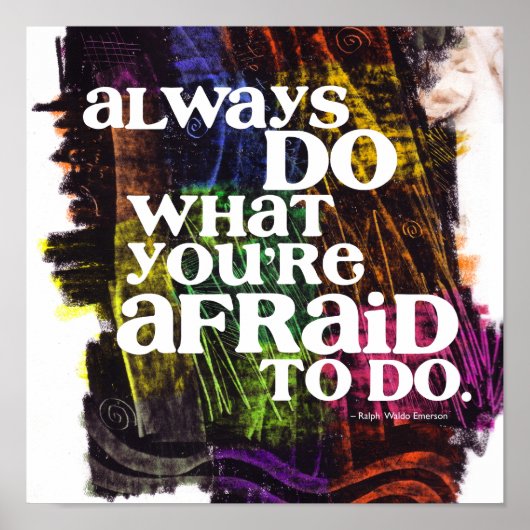 Emerson Quote Poster (Voorkant)