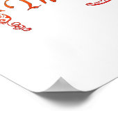 Emerson quote-Succes, regenboog Poster (Hoek)