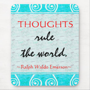 Emerson's Motivating Quote Mousepad Muismat