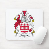 Emery Family Crest Muismat (Met muis)