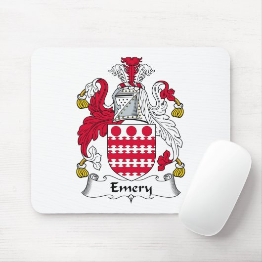 Emery Family Crest Muismat (Met muis)