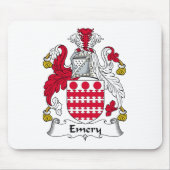 Emery Family Crest Muismat (Voorkant)