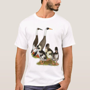 Emery Gepotlood Runner Eend Familie T-shirt