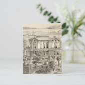 Emery residentie, Oakland, Alameda Co. Briefkaart (Staand voorkant)