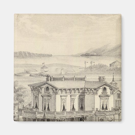 Emery residentie, Oakland, Alameda Co. Magneet (Voorkant)