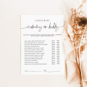 EMERY Whimsi mama of papa Baby shower spel Kaart