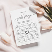 EMERY Whimsical Vind de gast Bingo Game Kaart