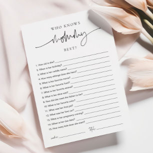 EMERY Whimsical Wie kent mama het beste? Game Kaar Advieskaart