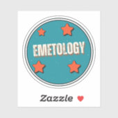 Emetologie Sticker (Vel)