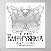 Emfysema Butterfly Poster (Voorkant)