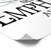 Emfysema Butterfly Poster (Hoek)