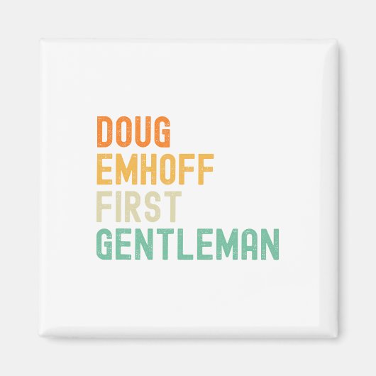 Emhoff als eerste gentleman Kamala Harris echtgeno Magneet (Voorkant)