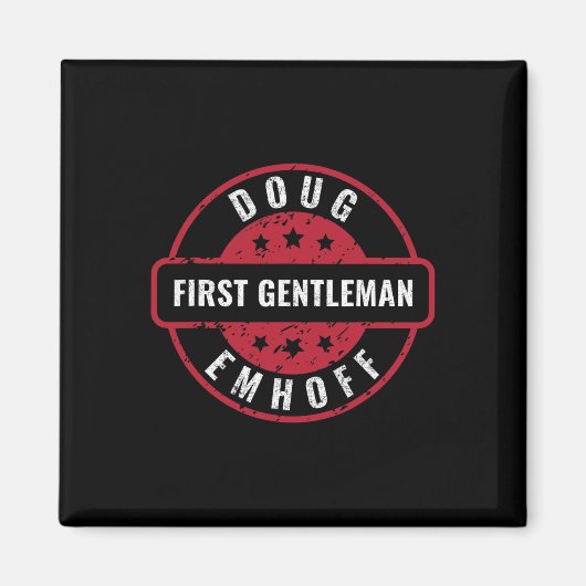 Emhoff als eerste gentleman Kamala Harris Husb Magneet (Voorkant)