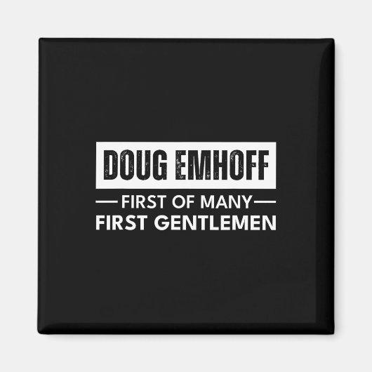 Emhoff als eerste gentleman Kamala Harris Husband Magneet (Voorkant)