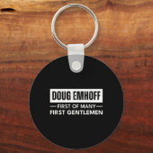 Emhoff als eerste gentleman Kamala Harris Husband Sleutelhanger (Voorkant)