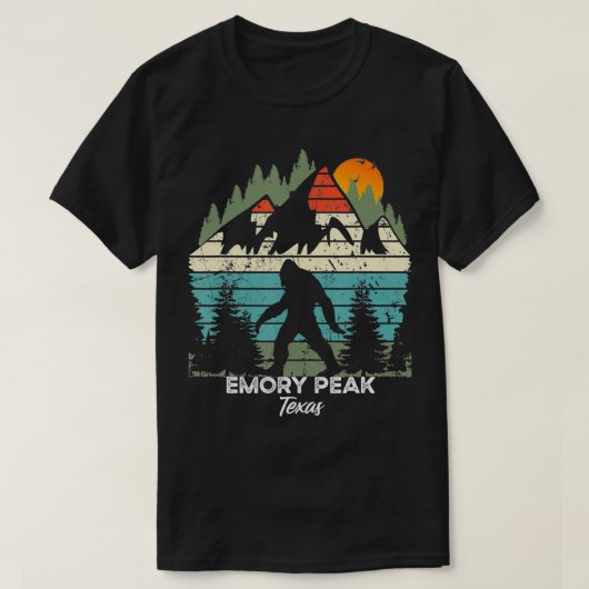  Emier Peak Teas National Park Retro 80 T-shirt (Design voorkant)