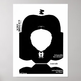 Emil Cioran Quote Poster