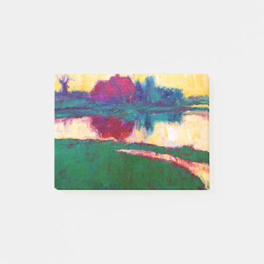 Emil Nolde Landscape met Farmhouse Post-it® Notes (Voorkant)