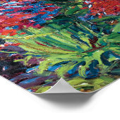 Emil Nolde Red Flowers Expressionisme Fine Art Poster (Hoek)