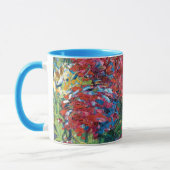 Emil Nolde Rode Bloemen Expressionisme Fijne Kunst Mok (Links)