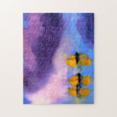 Emil Nolde - Zee met gewelddadige wolken en zeilbo Legpuzzel (Verticaal)