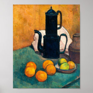 Emile Bernard: De blauwe koffiepot, 1888 Poster