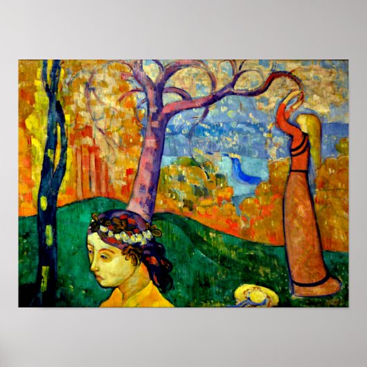 Emile Bernard - Springtime Poster (Voorkant)