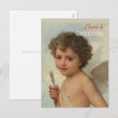 Émile Munier Love's Greeting CC0785 Valentijn Feestdagenkaart (Voorkant / Achterkant)