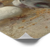 Emile Munier Vintage Voeding the Doves Poster (Hoek)