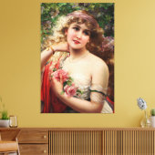 Emile Vernon Canvas Afdruk (Insitu (Woonkamer))