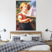 Emile Vernon Canvas Afdruk (Insitu (Slaapkamer))