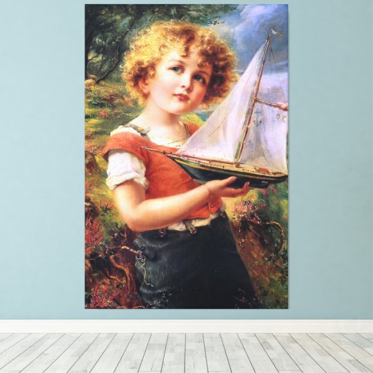Emile Vernon Canvas Afdruk (Insitu (Houten vloer))