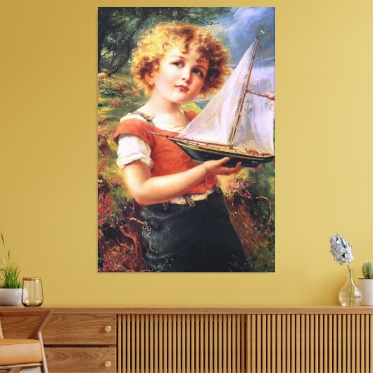 Emile Vernon Canvas Afdruk (Insitu (Woonkamer))